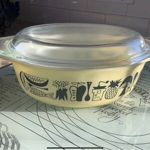 Pyrex Vintage mod kitchen 1958 Promo
